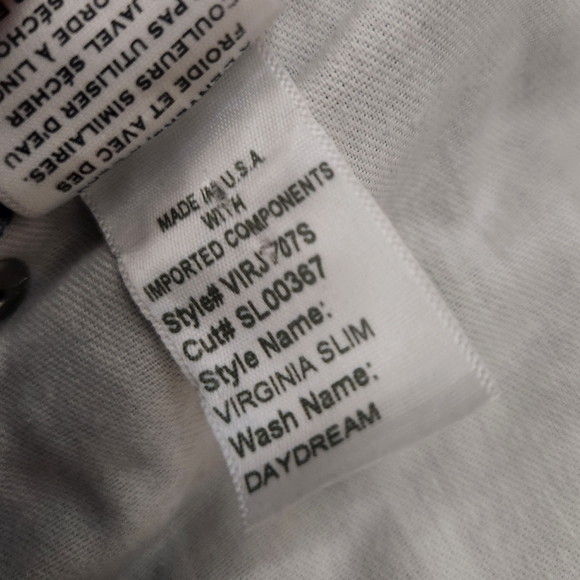 SLVRLAKE | Virginia Slim High-Rise Jeans in Daydream - Picture 8 of 8